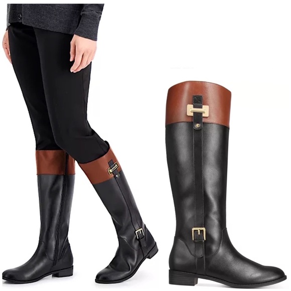 Riding Boots Tall WIDE CALF 17 inches - Picture 6 of 12